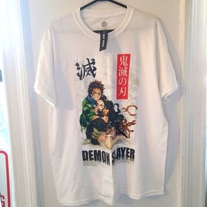 New HOT TOPIC Demon Slayer Girls Shirt Size XL